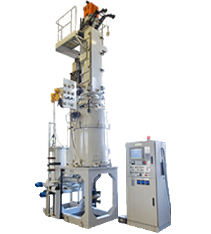 Silicon crystal growing machine (per Czochralski method)