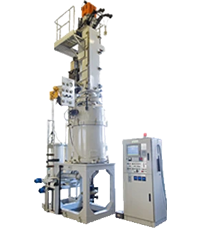 Silicon crystal growing machine (per Czochralski method)