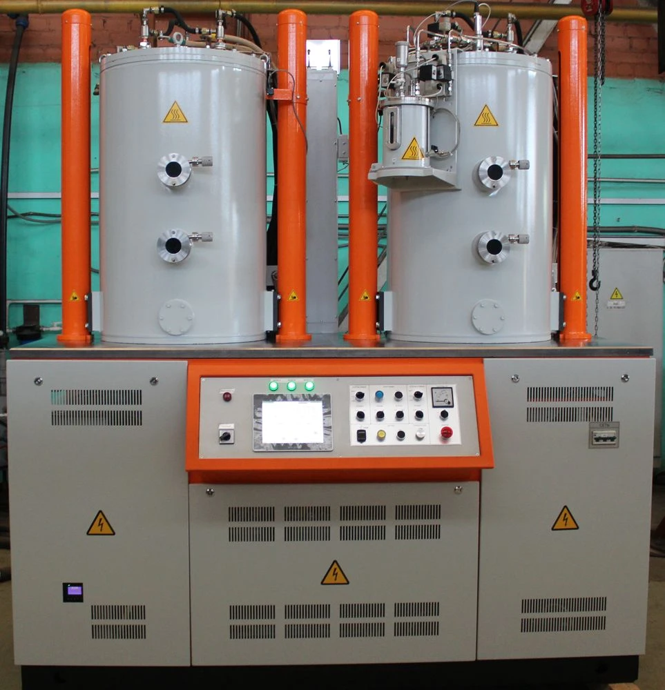 Large-volume bell lift type furnaces