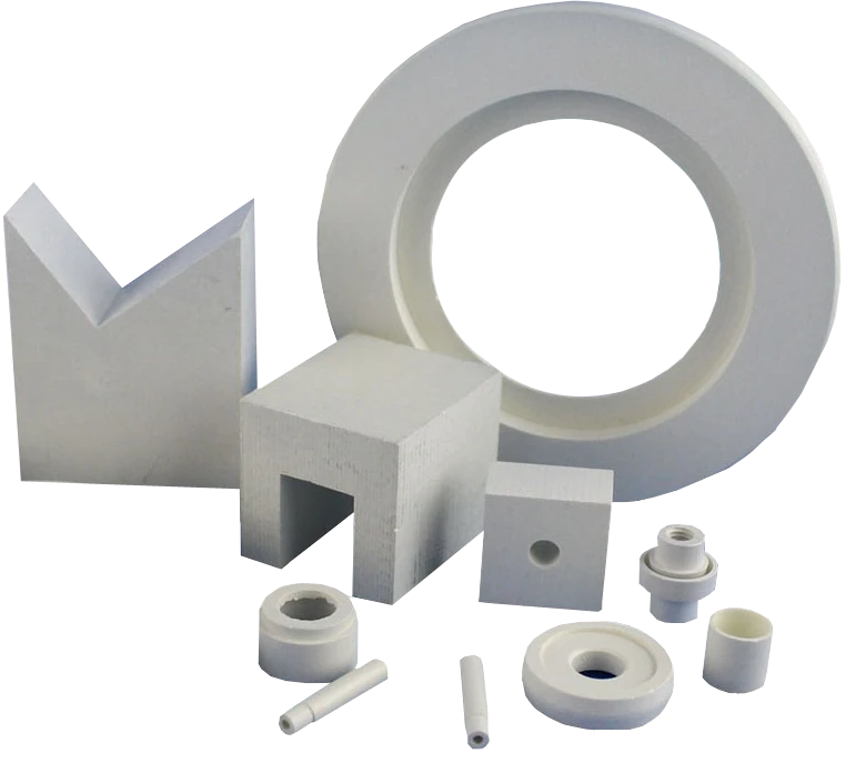 Ceramic products based on boron nitride (BN)