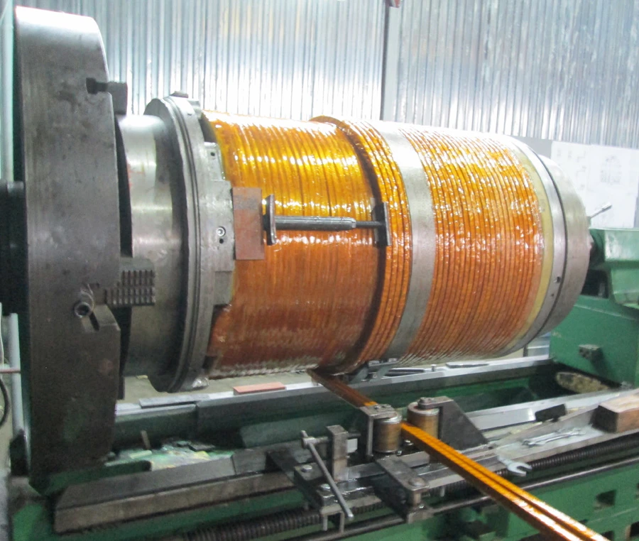 Inductor winding (Solenoid coil)